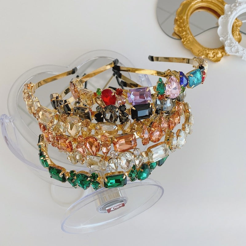 Wholesale Baroque Rhinestone Vintage Alloy Headband